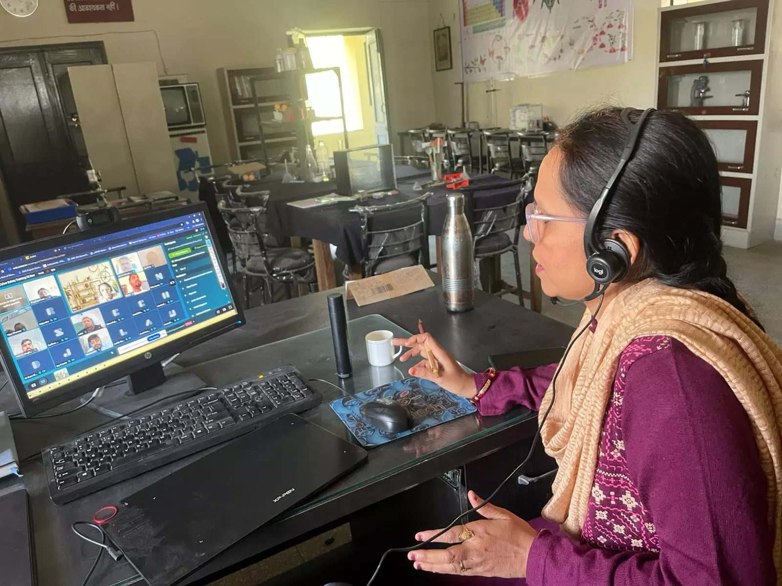 साइबर सेफ्टी जागरूकता पर ऑनलाइन वेबिनार का आयोजन साइबर सेफ्टी जागरूकता पर ऑनलाइन वेबिनार का आयोजन