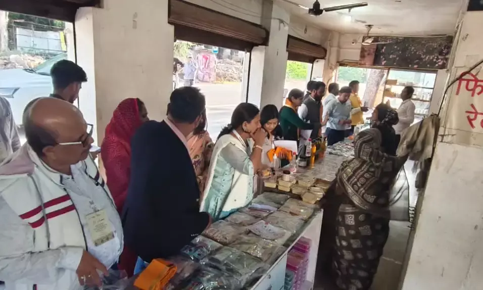 राजीविका SHG कार्यों का अध्ययन: विभिन्न राज्यों के प्रतिनिधियों ने राजसमंद में किया अवलोकन