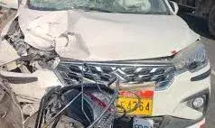 धुलखेड़ा भारत सरकार लिखी कार की टक्कर से स्कूटी सवार युवक की मौत धुलखेड़ा भारत सरकार लिखी कार की टक्कर से स्कूटी सवार युवक की मौत