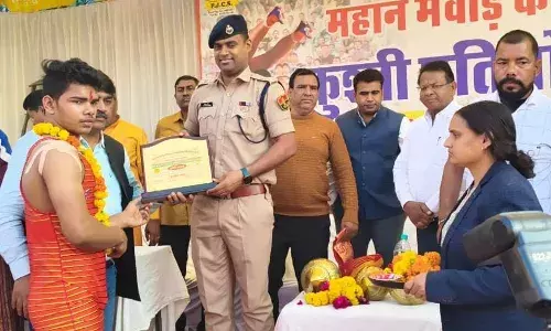मेवाड़ केसरी कुश्ती प्रतियोगिता: धीरज चौधरी ने जीता खिताब, तीन सौ पहलवानों ने दिखाया दम