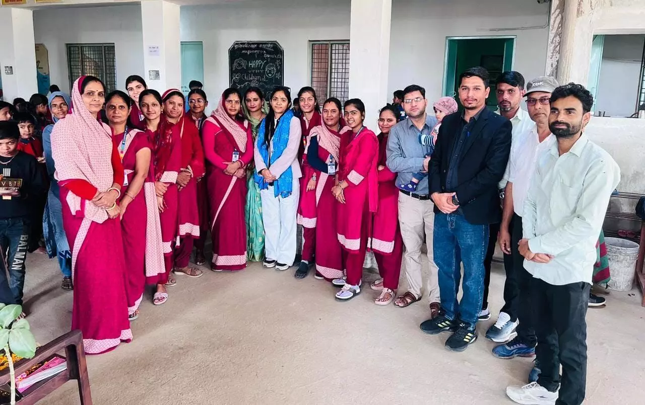 बनकाखेड़ा स्कूल में बाल दिवस मनाया