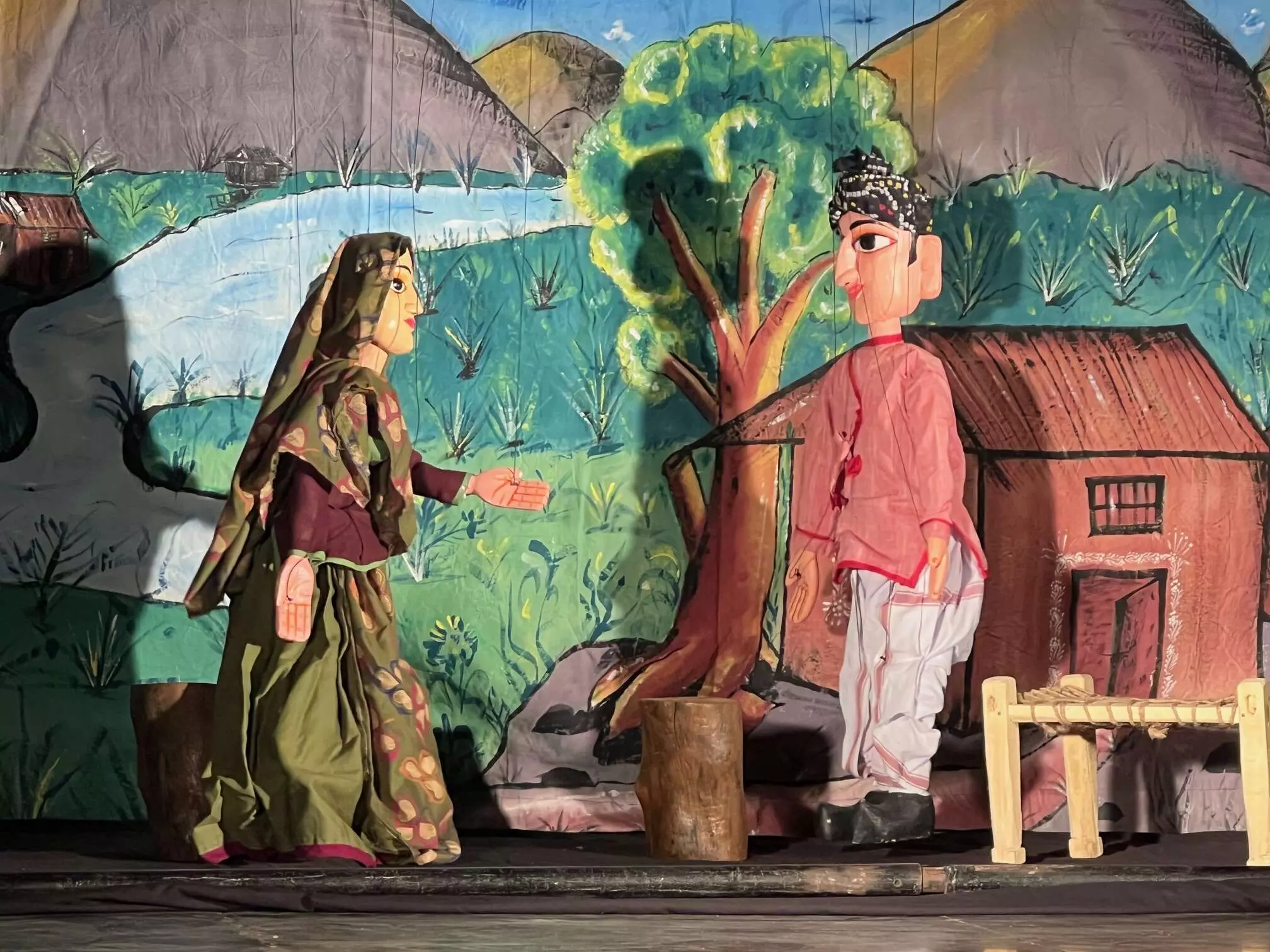 कठपुतली नाटिका कालीबाई का प्रभावी मंचन