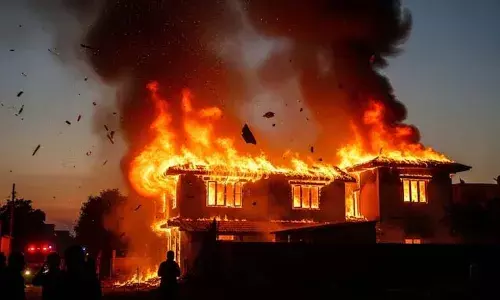 मुजफ्फरपुर में अग्निकांड,  एक परिवार के 5 की मौत, 5 बुरी तरह झुलसे