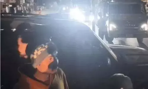 कटा हुआ गोवंश मिलने पर हंगामा, लोगों ने रोड-जाम किया