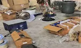 सिरोही में गुप्त ड्रग लैब का भंडाफोड़, 40 करोड़ के केमिकल जब्त; मास्टरमाइंड सहित 5 गिरफ्तार