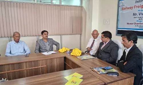 भीलवाड़ा में उद्योगों के लिए रेलवे से माल परिवहन को बढ़ावा, मंडपियाऔर लाम्बिया में लॉजिस्टिक स्टडी