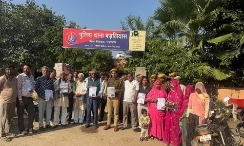 वंदे मातरम् का 150 वां वर्ष बड़लियास थाने में मनाया वंदे मातरम् का 150 वां वर्ष बड़लियास थाने में मनाया