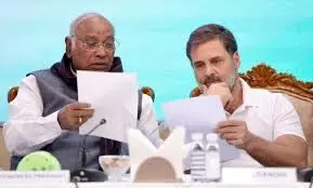 बिहार में कांग्रेस का प्रदर्शन समीक्षा बैठक, राहुल गांधी और खरगे समेत नेता उपस्थित बिहार में कांग्रेस का प्रदर्शन समीक्षा बैठक, राहुल गांधी और खरगे समेत नेता उपस्थित