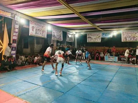 इंटाली में सीताराम बालाजी कबड्डी अकैडमी सीजन-3 का आगाज़, छह टीमों ने दिखाया दमखम