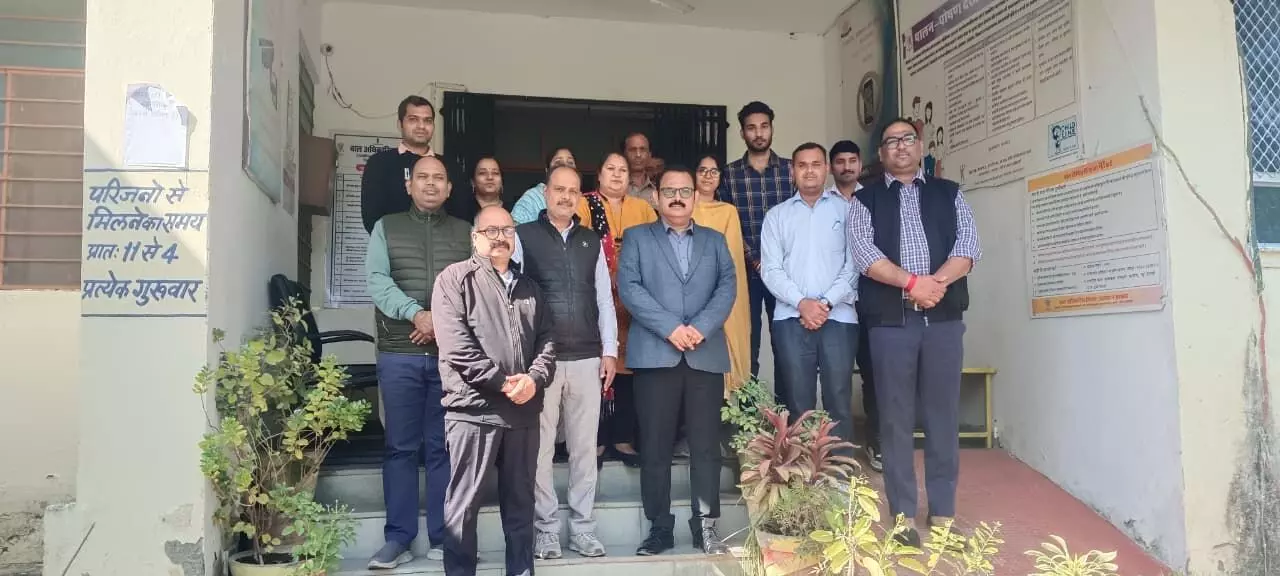 कलक्टर हसीजा ने राजकीय सम्प्रेषण एवं किशोर गृह का निरीक्षण कर जाँची व्यवस्थाएं