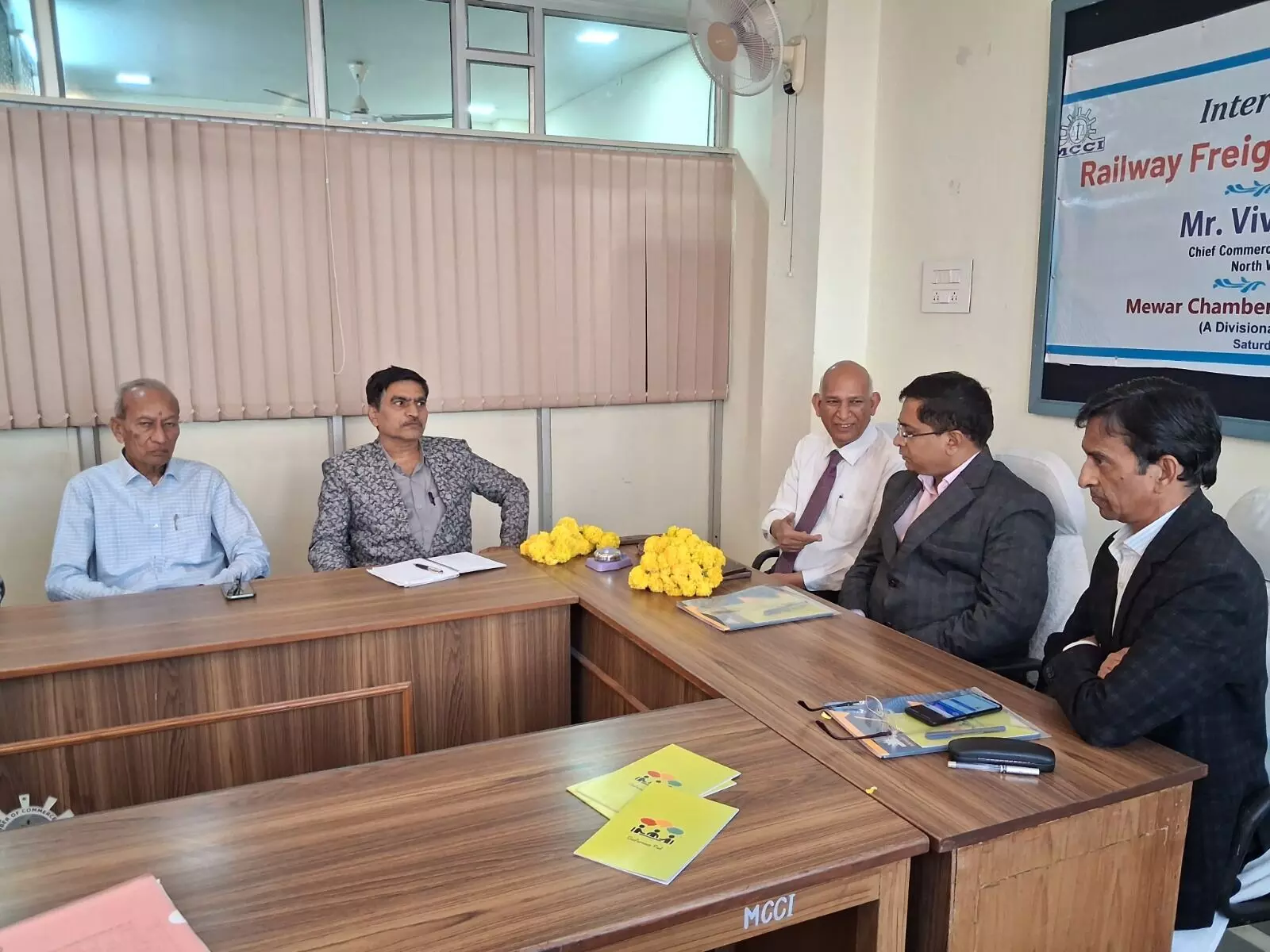 भीलवाड़ा में उद्योगों के लिए रेलवे से माल परिवहन को बढ़ावा, मंडपियाऔर लाम्बिया में लॉजिस्टिक स्टडी