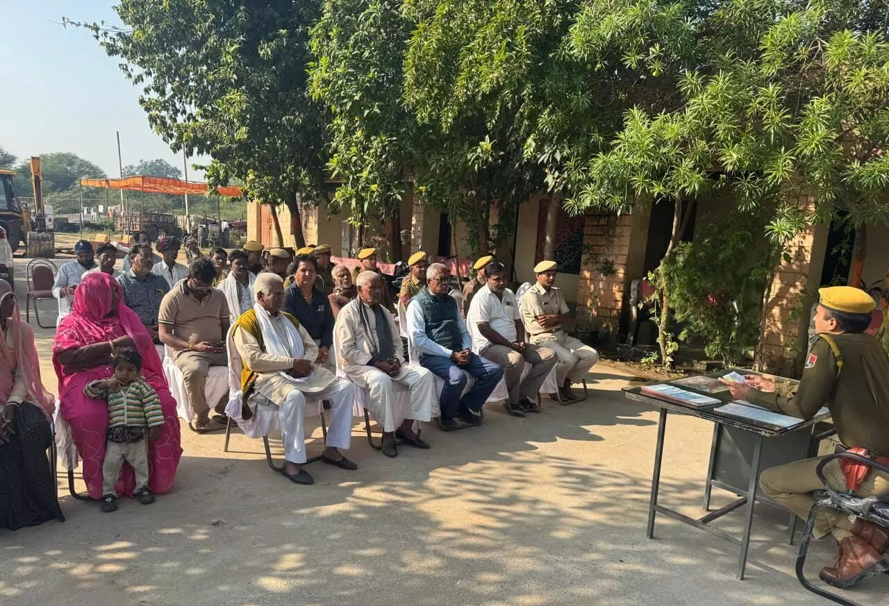 बड़लियास थाने में राहवीर योजना की विस्तार से दी गई जानकारी