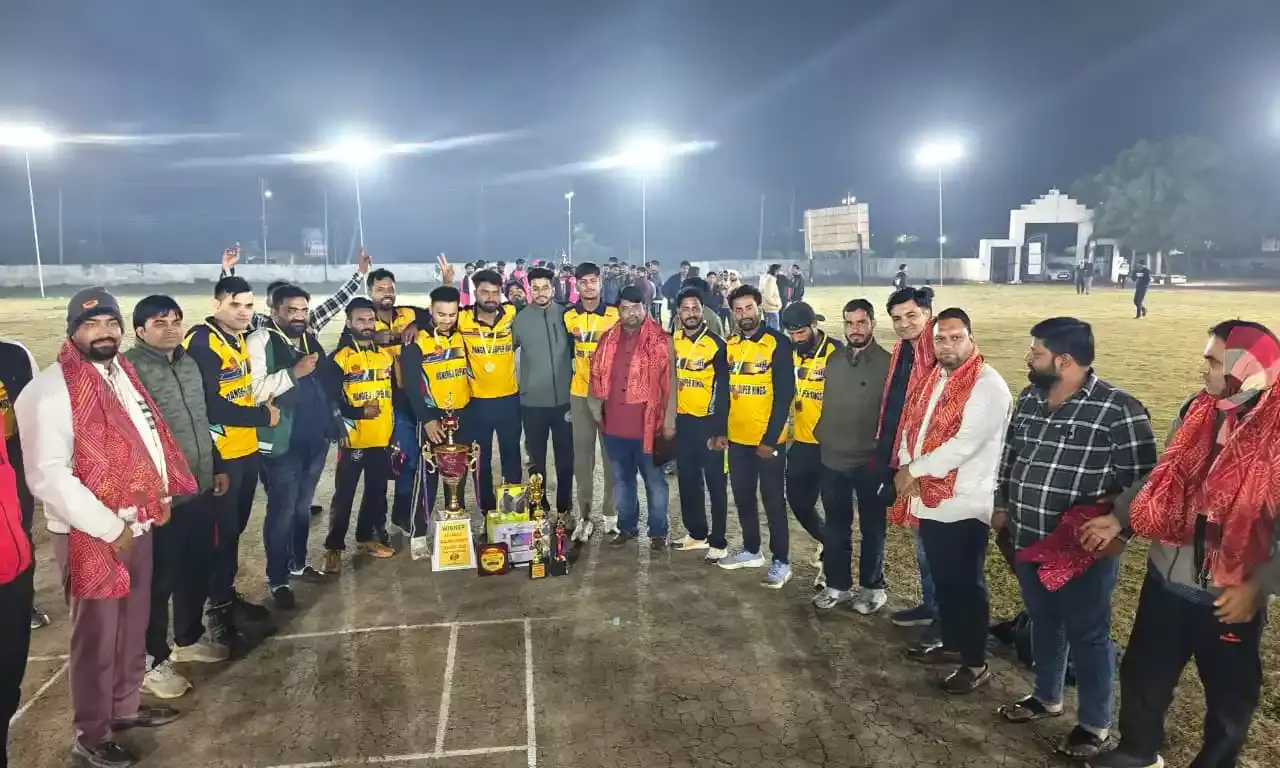 एपीजे अब्दुल कलाम लीग में रंगरेज समाज बना चैंपियन