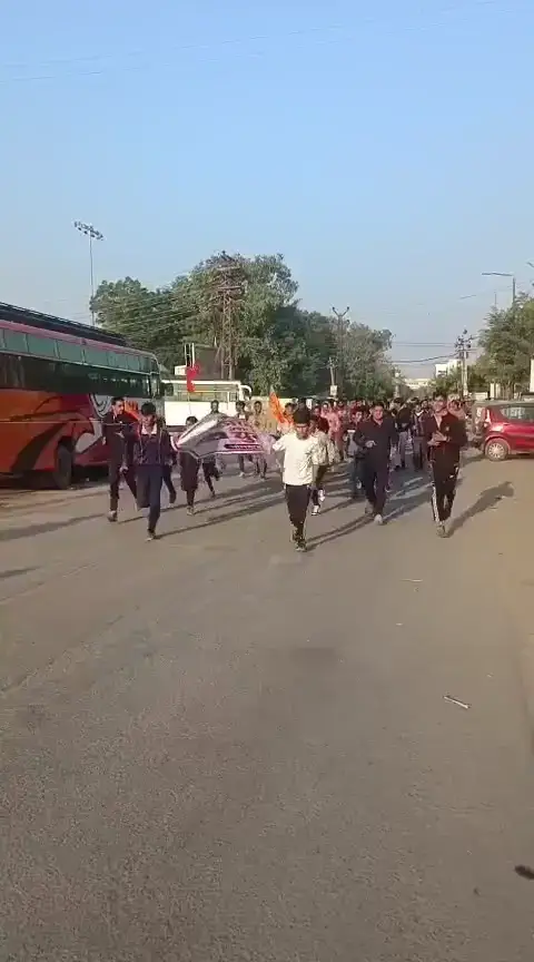 भीलवाड़ा में रन फॉर हेल्थ: नशा मुक्त भारत का संकल्प लेकर बजरंग दल कार्यकर्ताओं की दौड़