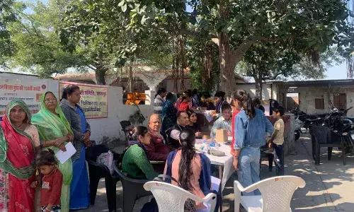 निःशुल्क चिकित्सा शिविर में 1850 लोगों की जांच