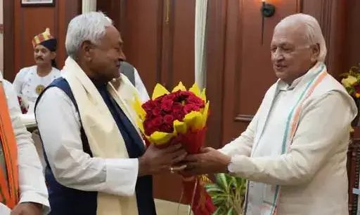 बिहार में 20 नवंबर को नई सरकार का शपथ ग्रहण:19 को भंग होगी विधानसभा, राज्यपाल से मिले CM, कल JDU-BJP विधायक दल की बैठक