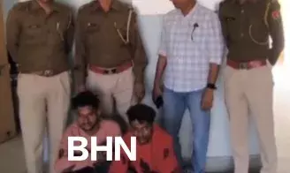 दो आरोपी गिरफ्तार, चोरी का सामान बरामद