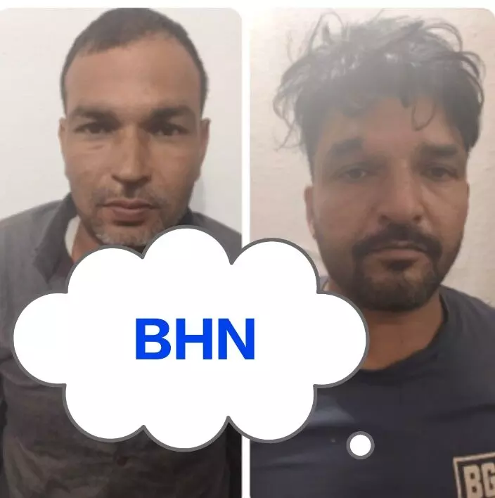 गोदाम से यार्न चुराने के आरोपित दो युवक गिरफ्तार, कैमरे में हो गये थे कैद