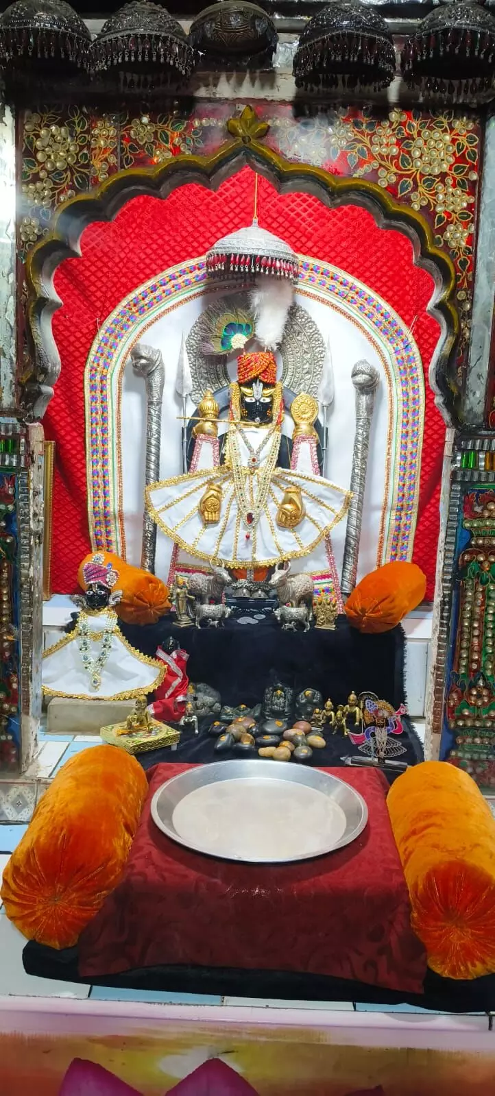 श्री चारभुजा-नाथ जी के *प्रातः* श्रृंगार आरती दर्शन-कोटड़ी  /18.11.2025