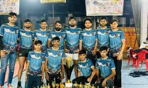 सीताराम बालाजी कबड्डी अकैडमी सीजन-3 में जांगिड़ व प्रजापति टीम विजेता