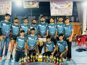 सीताराम बालाजी कबड्डी अकैडमी सीजन-3 में जांगिड़ व प्रजापति टीम विजेता