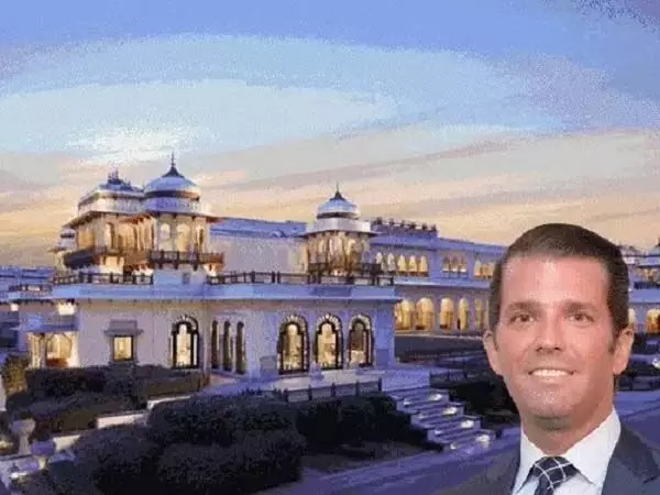 उदयपुर में रॉयल वेडिंग : अमेरिकी कारोबारी के बेटे की शादी में शामिल होंगे डोनाल्ड ट्रम्प जूनियर