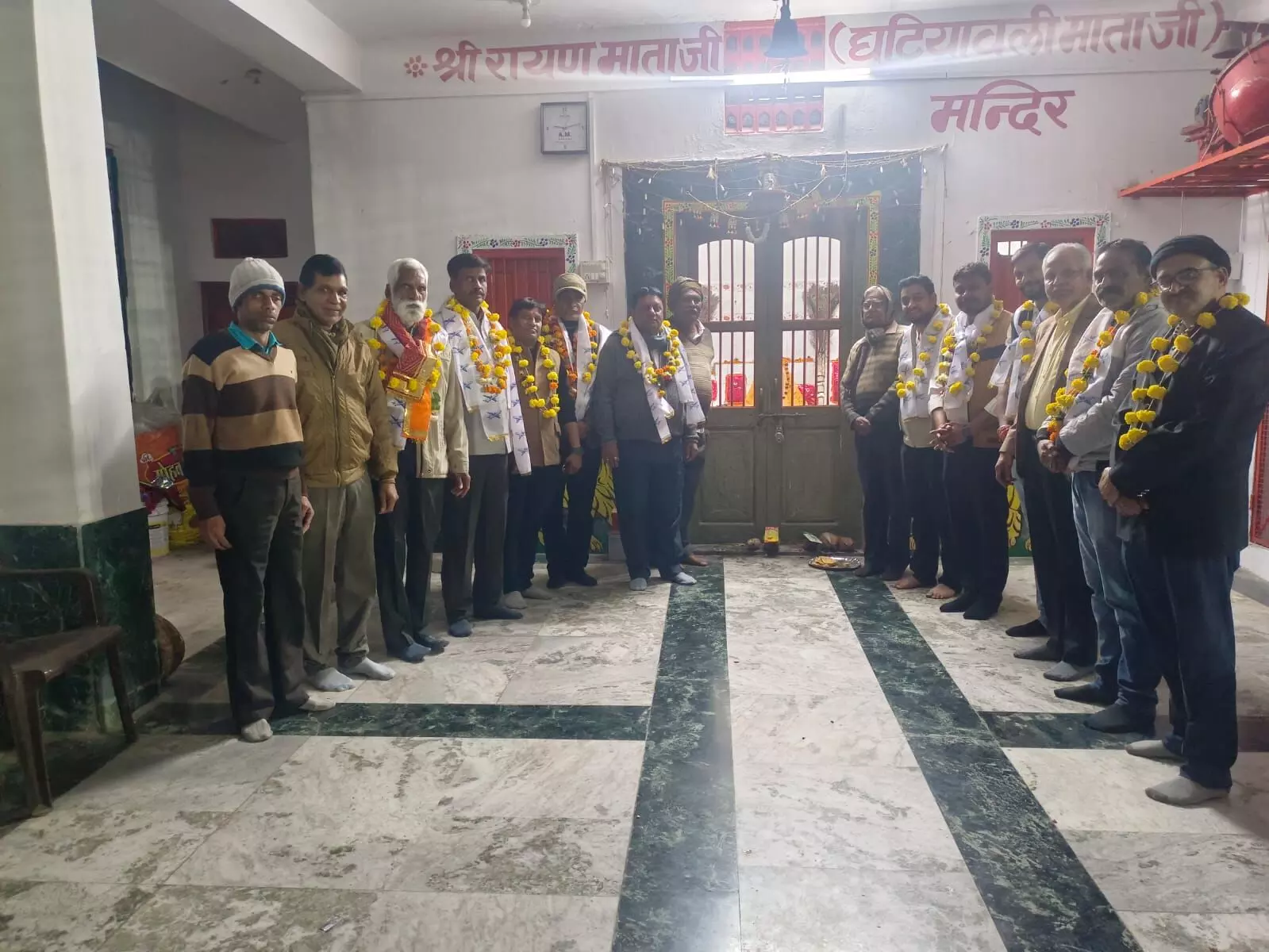 फूलमाली समाज दूदूपुरा शाखा के चुनाव सम्पन्न