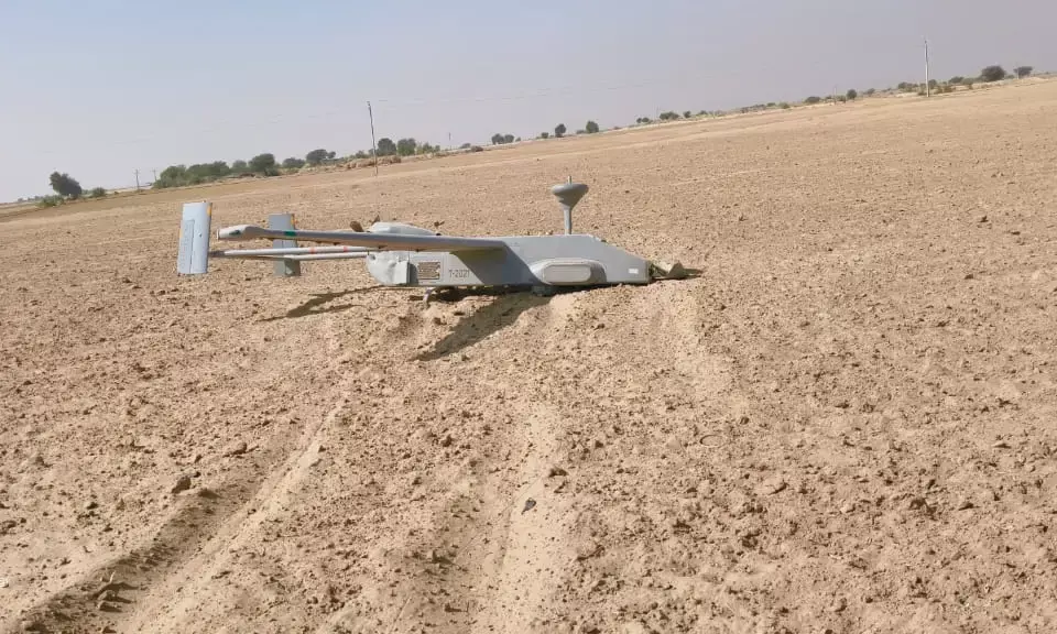जैसलमेर के रामगढ़ में वायुसेना का UAV हेरॉन सर्चर इमरजेंसी लैंडिंग, किसी प्रकार की हानि नहीं