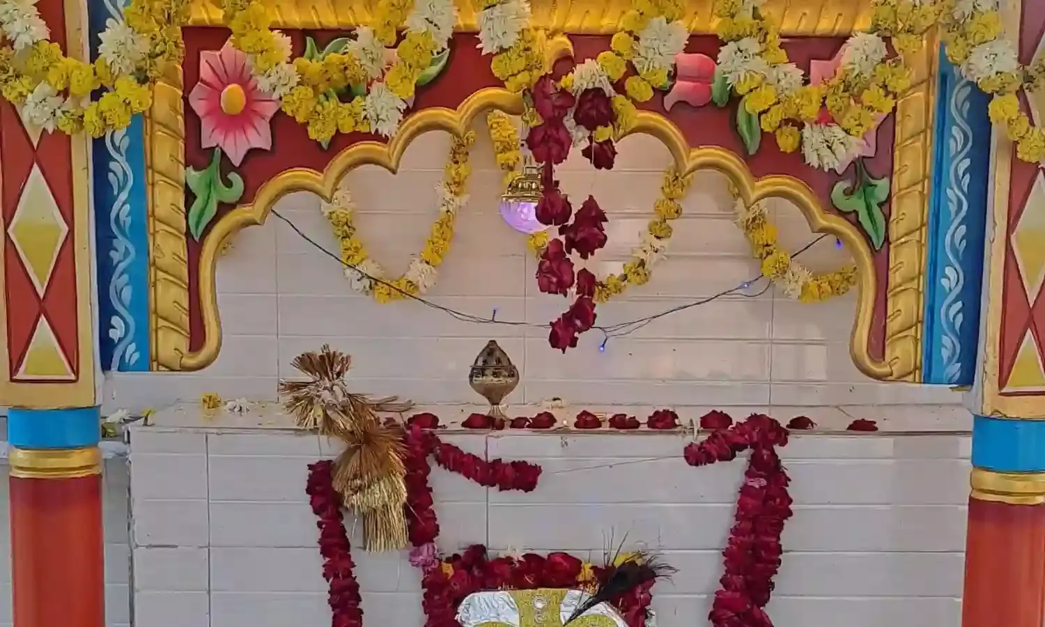 श्री निमड़िया भैरव देव मंदिर पर हुआ विशेष पूजा अर्चना का आयोजन