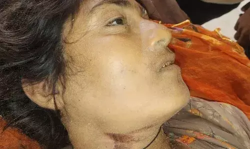 शव टैंक में डालकर आत्महत्या दिखाने की कोशिश; पीहर पक्ष धरने पर बैठा