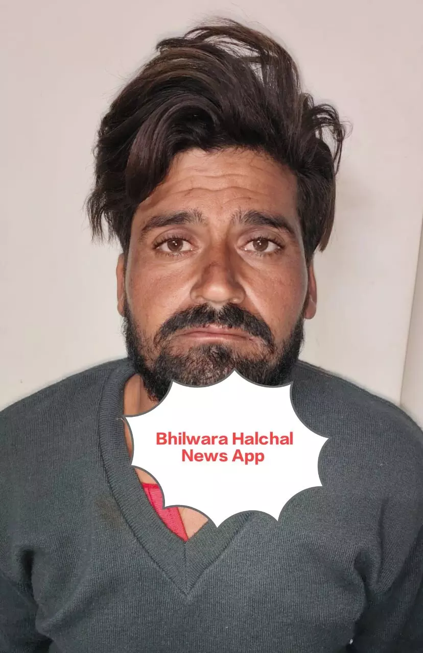 बेवा भाभी की गला दबाकर हत्या करने वाला आरोपी देवर कालू गिरफ्तार, एक दिन के रिमांड पर भेजा