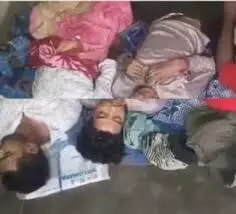 कानपुर में अंगीठी जलाने से दम घुटने से चार श्रमिकों की मौत