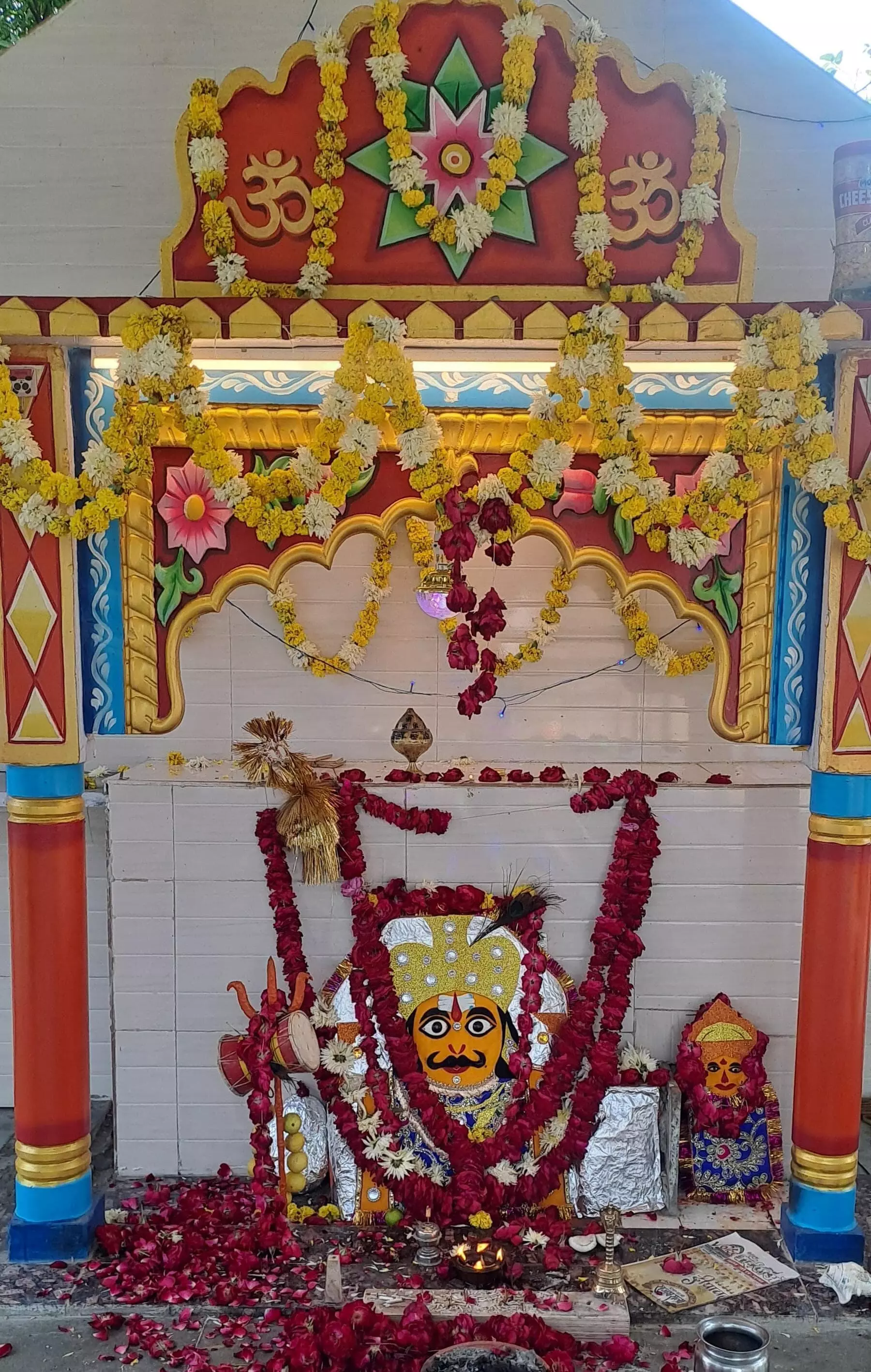 श्री निमड़िया भैरव देव मंदिर पर हुआ विशेष पूजा अर्चना का आयोजन