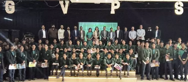 ग्रीनवैली विद्यालय में करियर गाइडेंस प्रोग्राम 2025 का विशिष्ट काउंसलिंग सेमिनार आयोजित