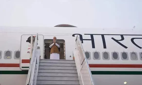 PM मोदी दक्षिण अफ्रीका दौरे पर रवाना, G-20 शिखर सम्मेलन में लेंगे हिस्सा