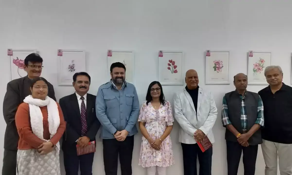 बागोर की हवेली में स्पर्श प्रदर्शनी का शुभारंभ