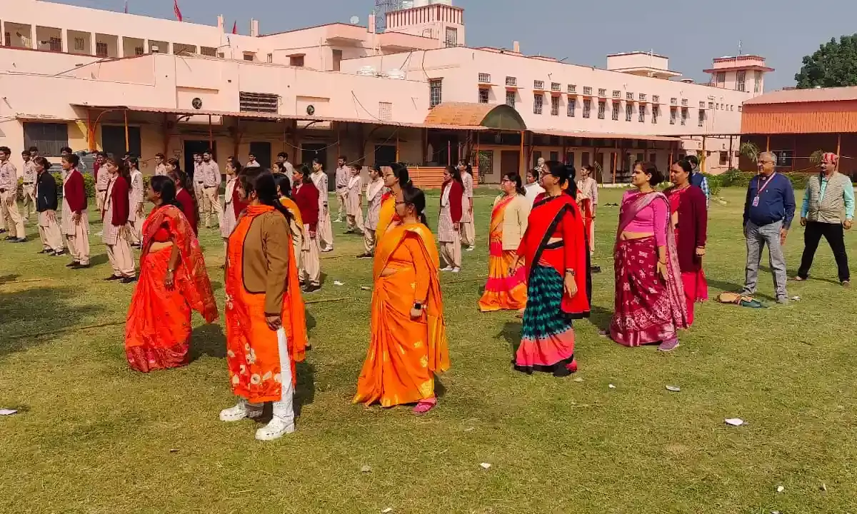 महिला जागरूकता कार्यक्रम के तहत वीर शिवाजी शाखा में आत्मरक्षा प्रशिक्षण का आयोजन