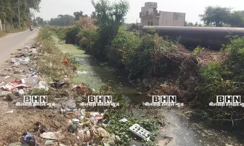 मेजा नहरों की जर्जर स्थिति: सिंचाई के पानी पर संकट की आशंका