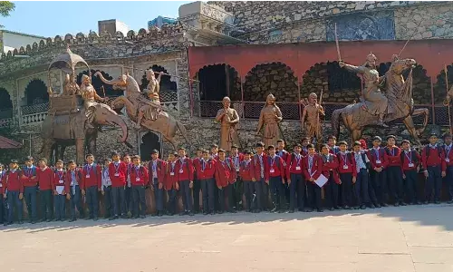 मावली के विद्यार्थियों ने किया शैक्षणिक भ्रमण