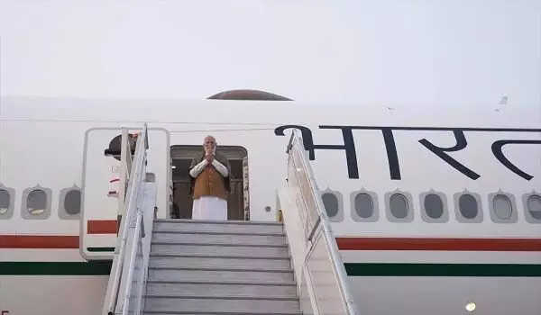 PM मोदी दक्षिण अफ्रीका दौरे पर रवाना, G-20 शिखर सम्मेलन में लेंगे हिस्सा