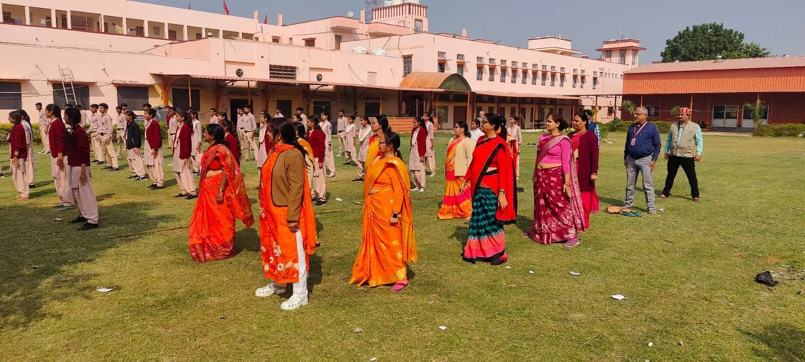 महिला जागरूकता कार्यक्रम के तहत वीर शिवाजी शाखा में आत्मरक्षा प्रशिक्षण का आयोजन