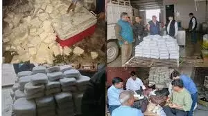 मिलावटखोरी पर बड़ी कार्रवाई 11.87 लाख रुपये कीमत का मिलावटी गहि तेल पकड़ा