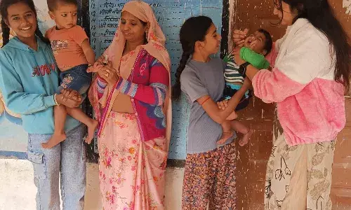 उप राष्ट्रीय पल्स पोलियो अभियान: नौनिहालों ने चखी जीवनरक्षक दो बूंदें