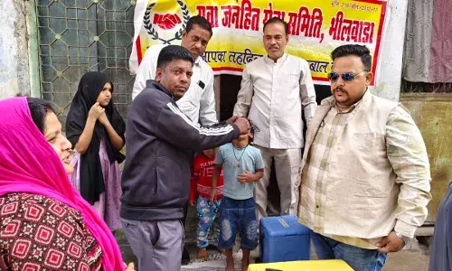 गांधी नगर में पोलियो टीकाकरण अभियान का शुभारंभ