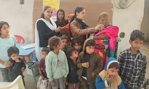 खामोर और नई राज्यास पीएससी क्षेत्रों में 3510 बच्चों को मिला पोलियो सुरक्षा का संबल
