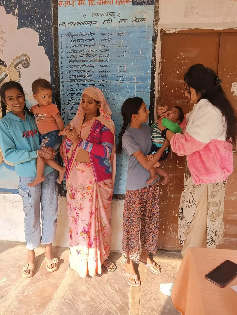 उप राष्ट्रीय पल्स पोलियो अभियान: नौनिहालों ने चखी जीवनरक्षक दो बूंदें उप राष्ट्रीय पल्स पोलियो अभियान: नौनिहालों ने चखी जीवनरक्षक दो बूंदें