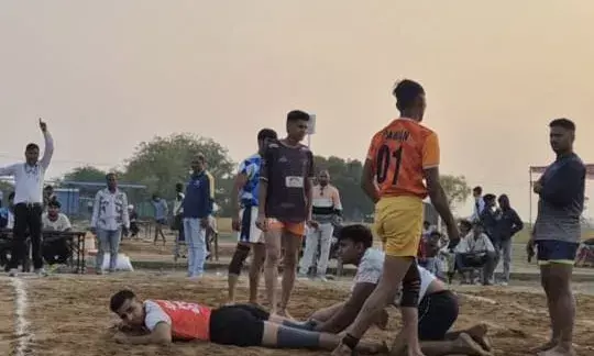 पंडेर जहाजपुर कबड्डी चैम्पियनशिप में मेवाड़ क्लब और बिगोद विजेता