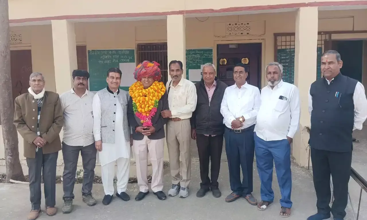 सेन ने चावंडिया स्कूल में प्रधानाचार्य पद संभाला