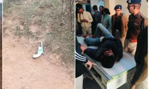 ग्वालियर पुलिस की बदमाश कपिल यादव के साथ मुठभेड़, पैर में गोली मारी