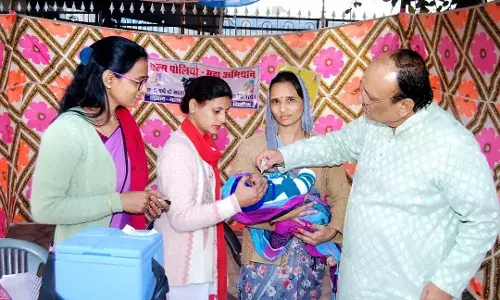 मानव सेवा संस्थान ने 20 पोलियो बूथ गोद लेकर हजारों बच्चों को पिलाई पोलियो की दवा
